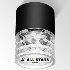 Anti Glare Cylinder Downlight Fixture Gx53