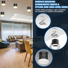 gx53 spot lights surface mounted downlight