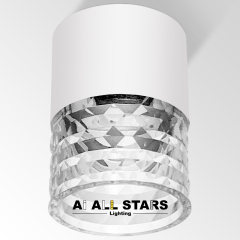 Anti Glare Cylinder Downlight Fixture Gx53