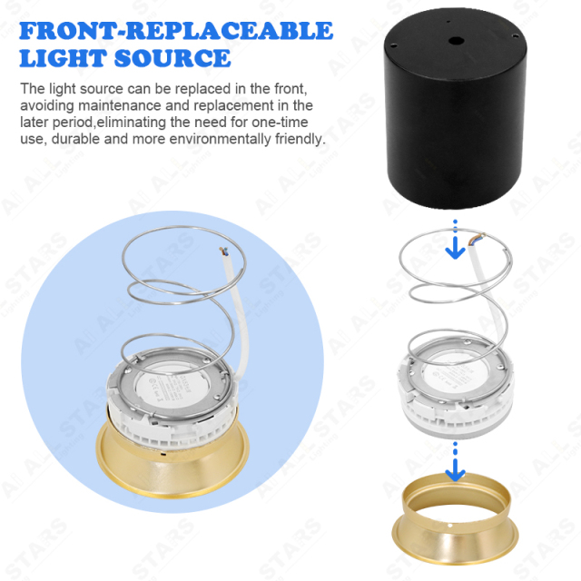 Surface Mounted LED Lighting Downlight GX53