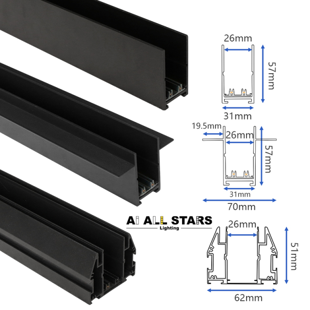 DC90V-265V Magnetic Track Light