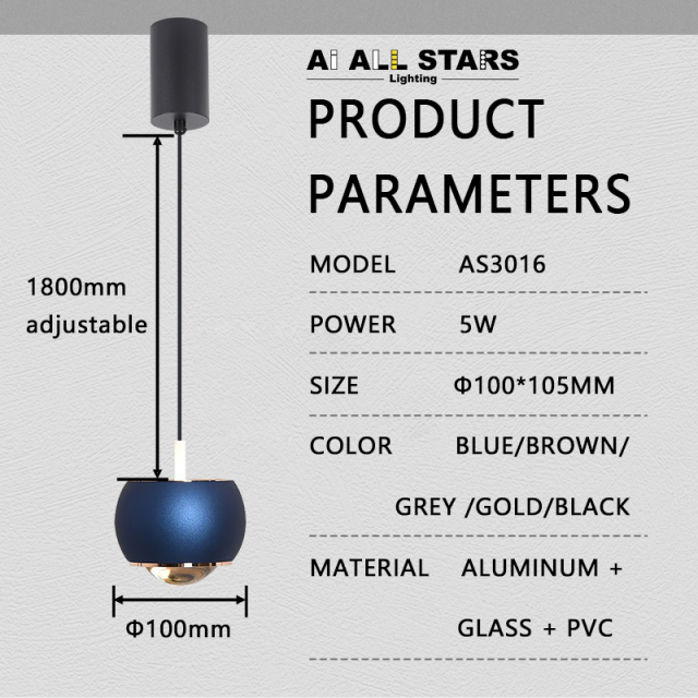 Restaurant Bar Decor Hanging Lamp