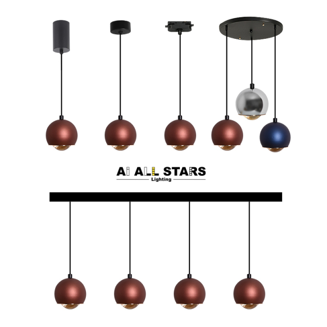 Adjustable Lifting Ball Chandelier