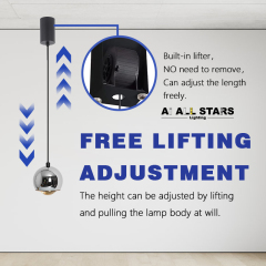 Adjustable Lifting Ball Chandelier
