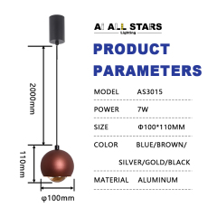 Adjustable Lifting Ball Chandelier