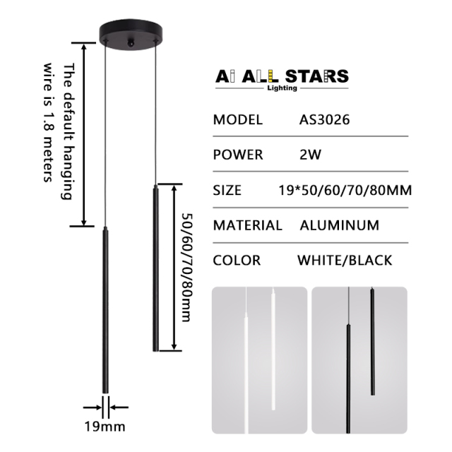 LED Nordic Chandelier Circle Pendant Light