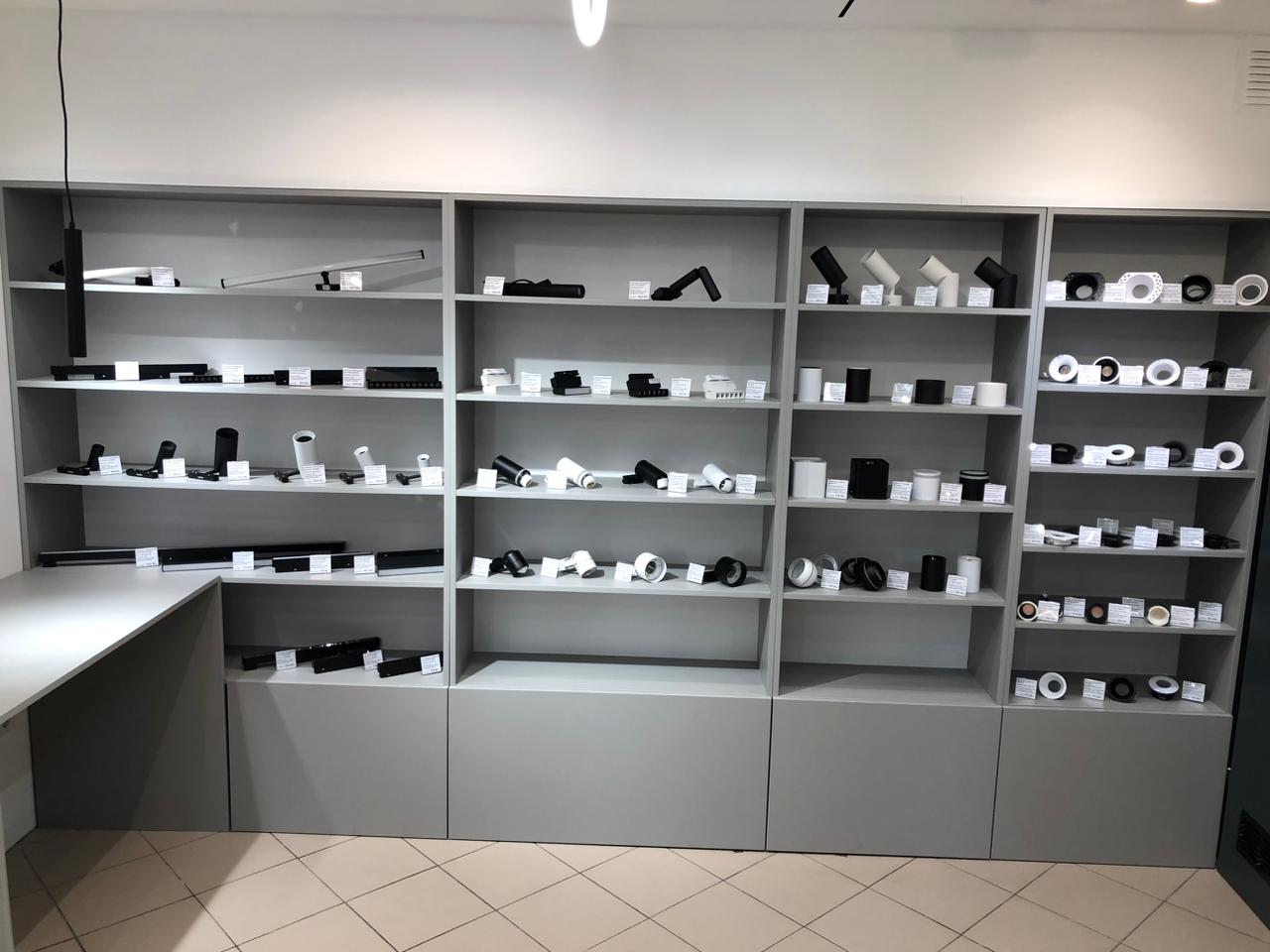 Display of the series of lamp shells