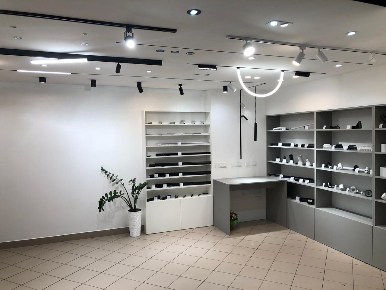 The display of the Magnetic Lighting Series