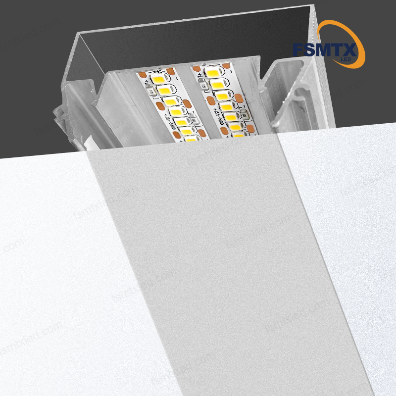 AS-SCP01 LED Lighting Ceilings Stretch Aluminum Profile