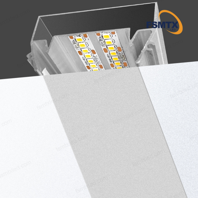 AS-SCP01 LED Lighting Ceilings Stretch Aluminum Profile