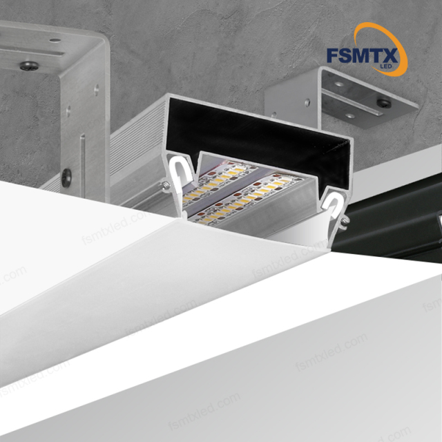 AS-SCP01 LED Lighting Ceilings Stretch Aluminum Profile