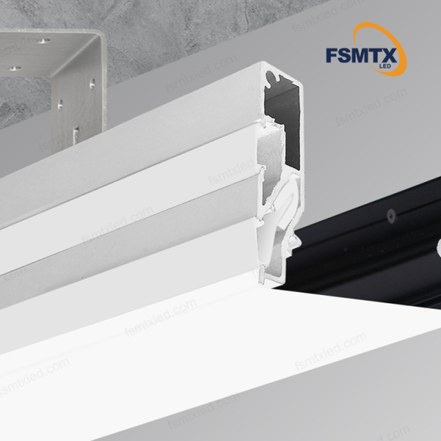 AS-SCP11 Factory Price Led Strip Light Wall Recessed Aluminum Profiles