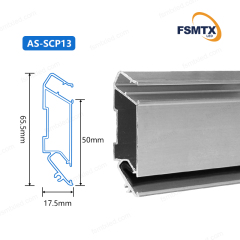 AS-SCP13 PVC Film Stretch Ceiling Fixing Profile