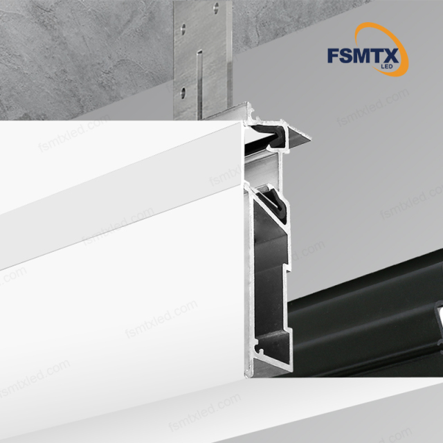 AS-SCP14 Factory Price Ceiling Film Stretch Aluminum Profile