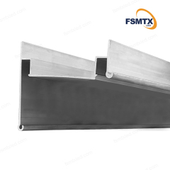 AS-SCP27 Russian Ukraine Kazakhstan Kyrgyzstan Stretch Tension Ceiling Film PVC Fabric Wall Track Frame Stretch  Aluminum Profile