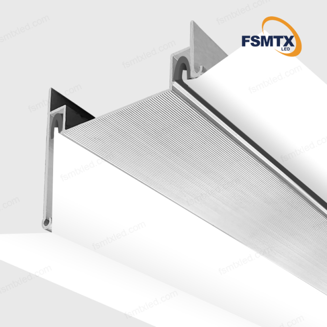 AS-SCP27 Russian Ukraine Kazakhstan Kyrgyzstan Stretch Tension Ceiling Film PVC Fabric Wall Track Frame Stretch  Aluminum Profile