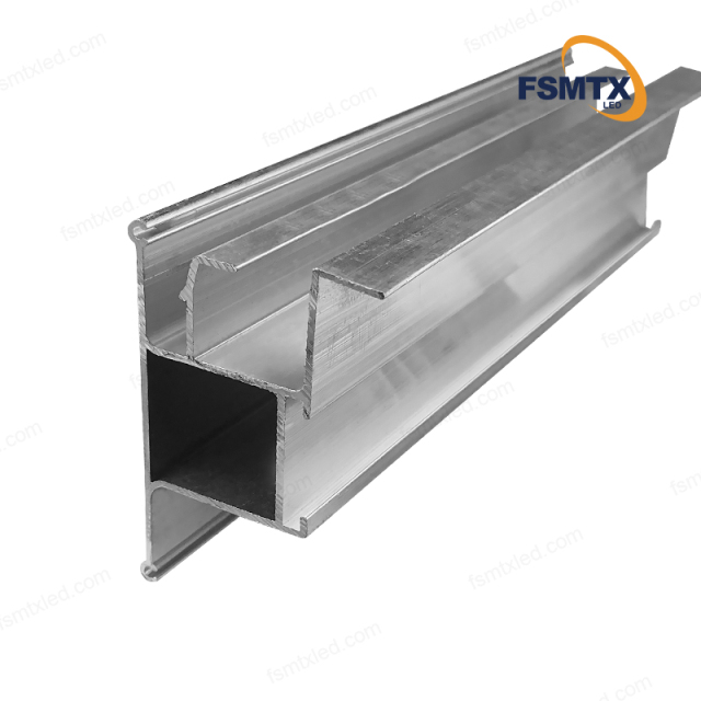 AS-SCP28 PVC Stretch Fabric Ceiling Film Wall Aluminum Profiles