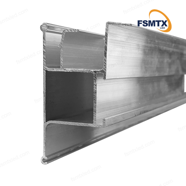 AS-SCP28 PVC Stretch Fabric Ceiling Film Wall Aluminum Profiles