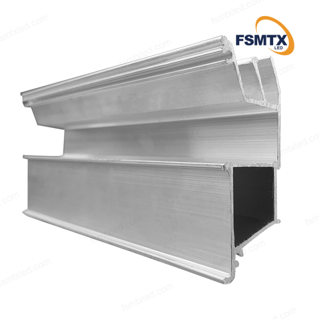 AS-SCP29 Russia Ukraine Tension Fabric Ceiling Film Aluminum Profile Stretch Ceiling Aluminum Profile Frames Multi-level Stretch Ceilings