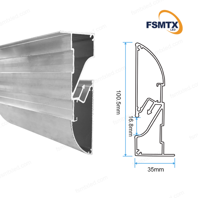 AS-SCP33 PVC Film Wall Aluminum Profiles