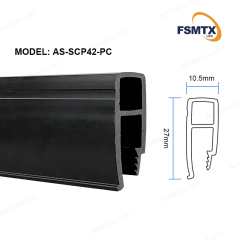 AS-SCP42 Stretch PVC Fabric Wall Track System Ceiling Aluminum Profile