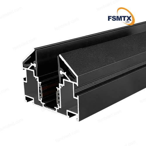 AS-SPM01 Hot-selling LED Magnetic Spot Light Magnetic Track Stretching aluminum Profile