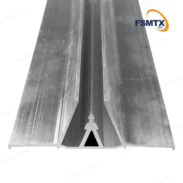 AS-SCP25  PVC Film Wall Ceiling Stretch Aluminum Profiles