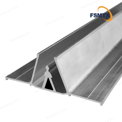 AS-SCP25  PVC Film Wall Ceiling Stretch Aluminum Profiles