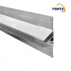 AS-SCP25  PVC Film Wall Ceiling Stretch Aluminum Profiles