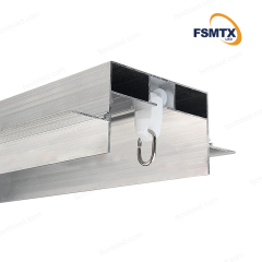 AS-SCP35 Embedded Installation Stretching Curtain aluminum profiles