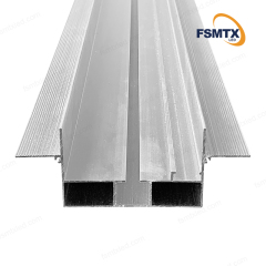 AS-SCP35 Embedded Installation Stretching Curtain aluminum profiles