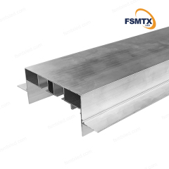 AS-SCP36 PVC Ceiling Curtain Rail Stretch Curtain Aluminum Profiles