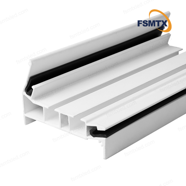 AS-SCP04 Kazakhstan Hot-selling Russia Hot-selling  Smooth Track Curtain Stretch Aluminium Material