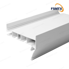 AS-SCP04 Kazakhstan Hot-selling Russia Hot-selling  Smooth Track Curtain Stretch Aluminium Material