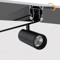 AS-MS01B Ukraine Hot-selling LED Track Light  Magnetic Track Stretching Aluminum Profile