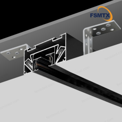 AS-SCP21 Magnetic Light Magnetic Track Stretching Aluminum Profile
