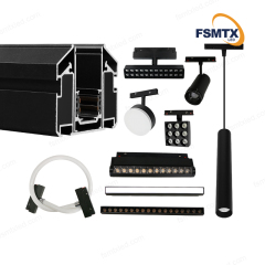 AS-MS01K LED Lamp Stretch Ceiling Magnetic Track