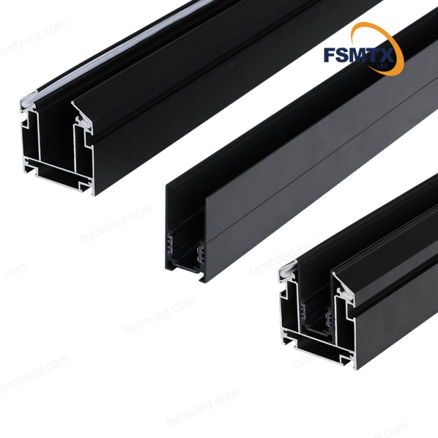 AS-MS01B Ukraine Hot-selling LED Track Light  Magnetic Track Stretching Aluminum Profile