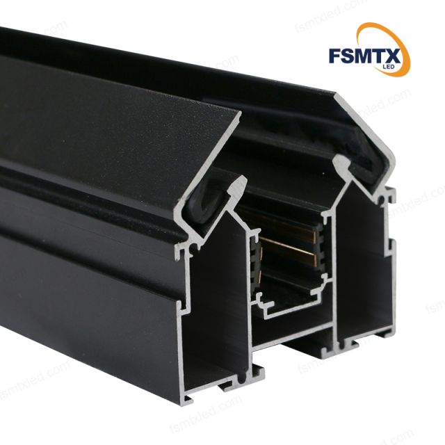 AS-MS01A  Hot-selling Magnetic Track LED Magnetic Base Lamp  Stretch Aluminum Profile