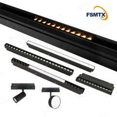 AS-MS01B Ukraine Hot-selling LED Track Light  Magnetic Track Stretching Aluminum Profile