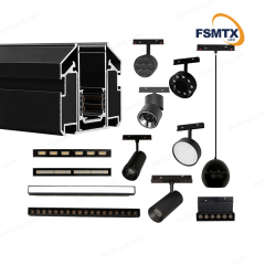 AS-MS01K LED Lamp Stretch Ceiling Magnetic Track