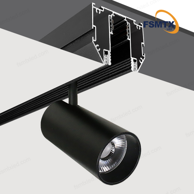 AS--MS01 Ukraine Hot-selling Magnetic Lamps Magnetic Track Stretch Aluminum Profile