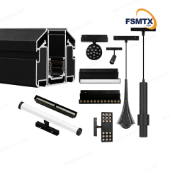AS-MS01K LED Lamp Stretch Ceiling Magnetic Track