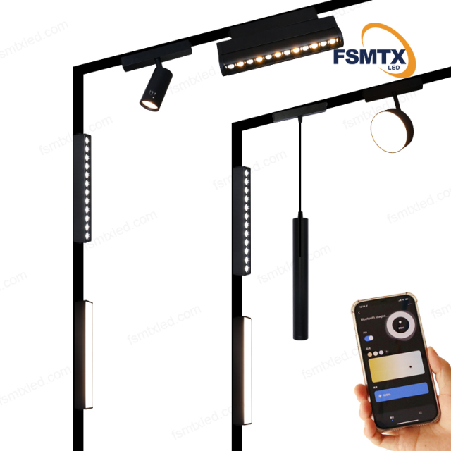 AS26  48V low-voltage 6mm Ultra-thin Magnetic track light