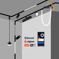 AS220V-25M Mobile phone Control LED Magnetic Track Light Led Downlight