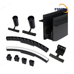 48V Circular Dimmable  Magnetic Track Light