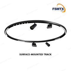 48V Circular Dimmable  Magnetic Track Light