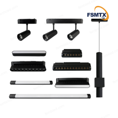 AS35 48V Ultra-thin Magnetic track light Magnetic spot light