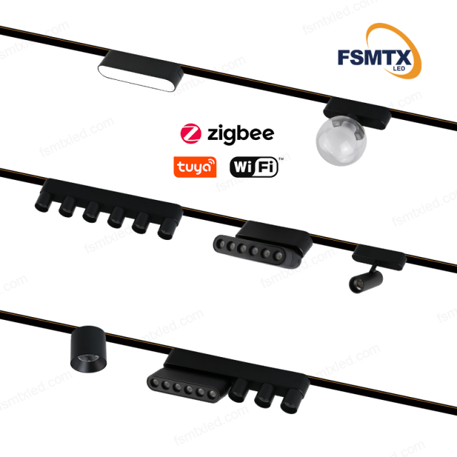 24V Ultra-Thin woven track Magnet Track Light