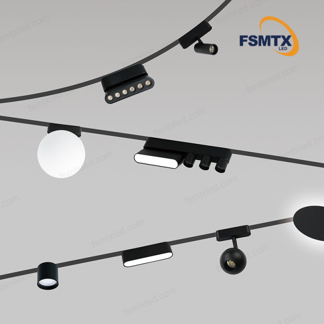 24V Ultra-Thin woven track Magnet Track Light